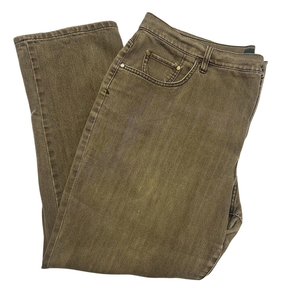 Lauren Jeans Co Ralph Lauren Men's Jeans 42x29.5 Brown Denim Granola Grunge